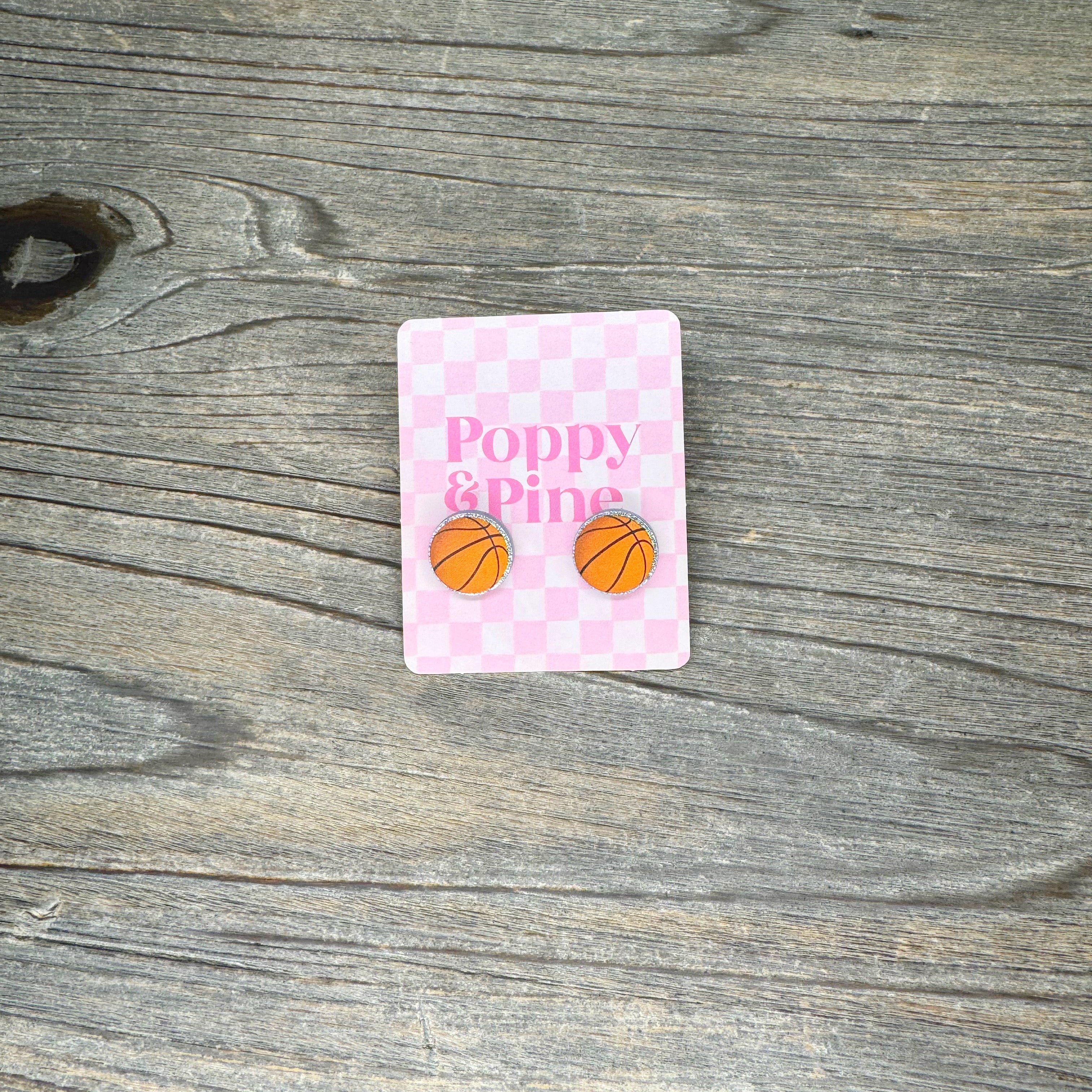 Basketball Earrings