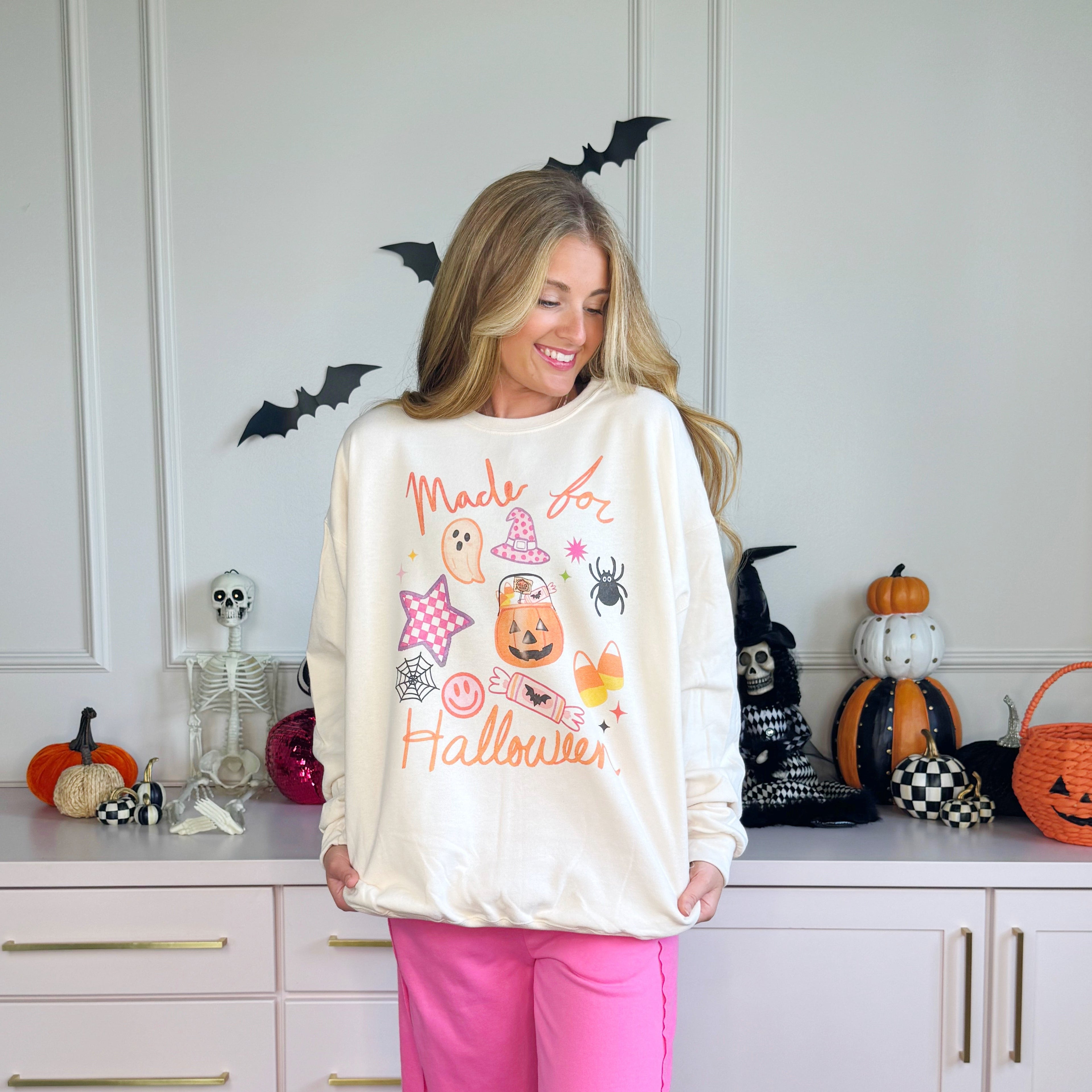 Made For Halloween Youth & Adult Sweatshirt