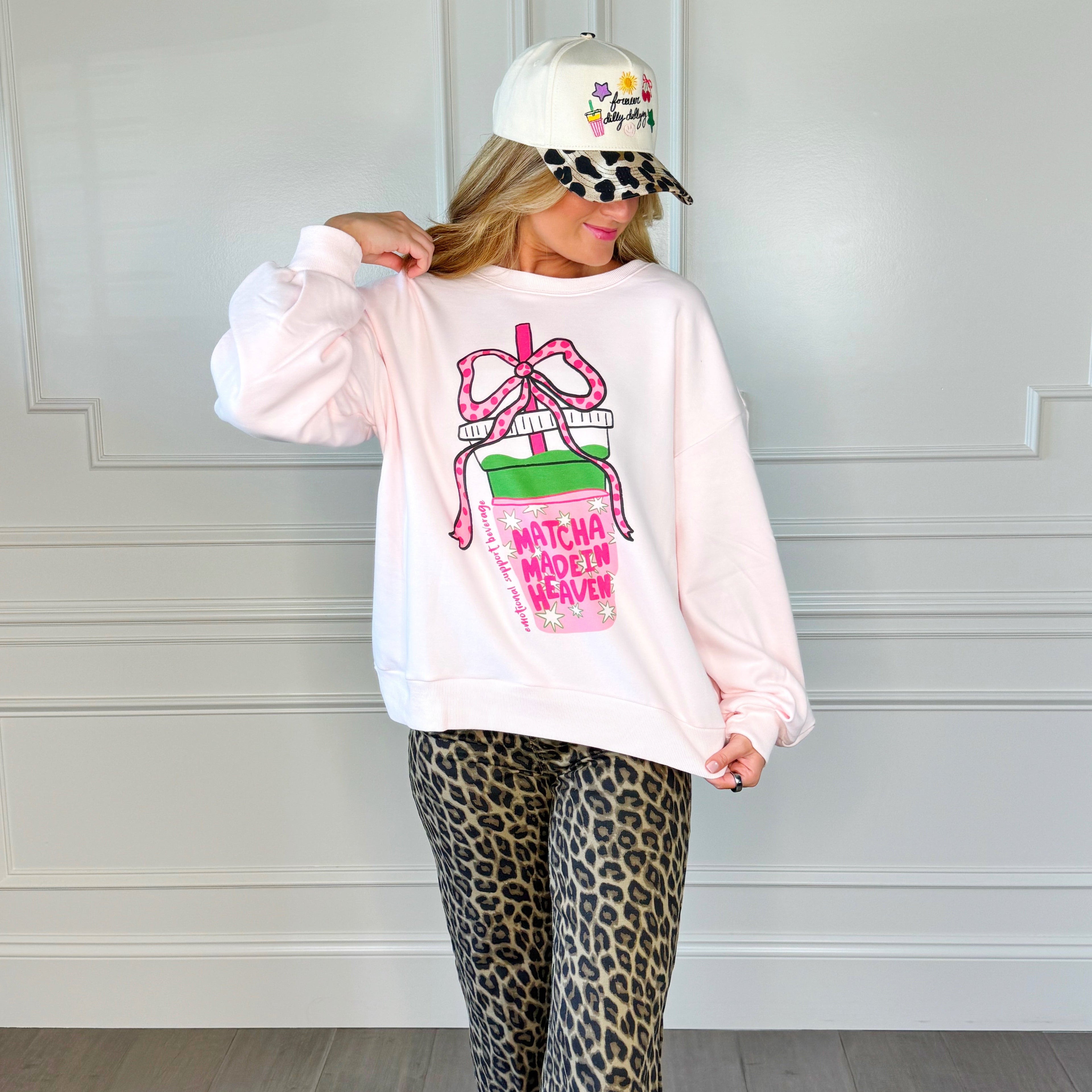 Matcha Made in Heaven Poppy & Pine Sweatshirt